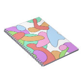 Farbiges Blood-Notebook Notizblock (Rechte Seite)