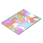 Farbiges Blood-Notebook Notizblock (Linke Seite)