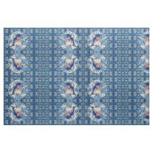 Farbiges Bluebird-Fabric Stoff (Yard (91,4 cm))