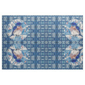 Farbiges Bluebird-Fabric Stoff (Fat Quarter (45,7 x 55,9 cm))