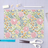 Farbiges Blume-Papiertücher für Rosa und Grüne Blu Seidenpapier (Handwerk)