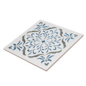 Farbiges Blumendesign Fliese (Seite)