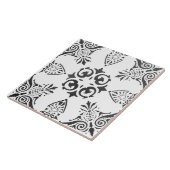 Farbiges Blumendesign Fliese (Seite)