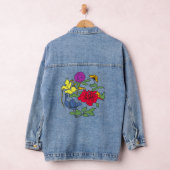 Farbiges Blumendesign Jeansjacke (Hangar)
