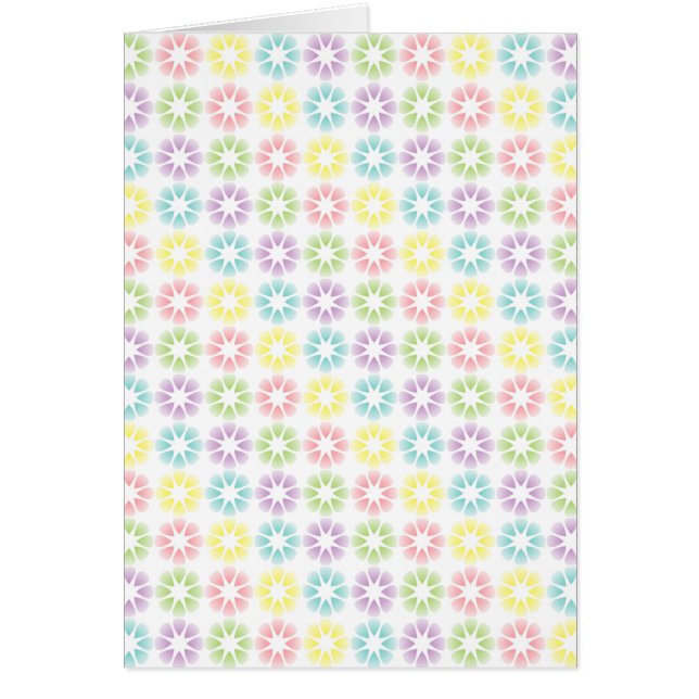 Farbiges Blumenmuster (Vorne)