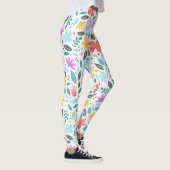 Farbiges Blumenmuster-Übungshose Leggings (Rechts)