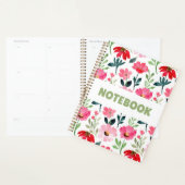 Farbiges Blumennotizbuch – Minimalistisches Blumen Planer (Anzeige)