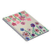 Farbiges Blumenwasser-Journal Notizblock (Rechte Seite)