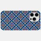 Farbiges Boho Geometrie-Muster Case-Mate iPhone Hülle (Rückseite (Horizontal))