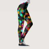 Farbiges Bokeh-Design Leggings (Rechts)