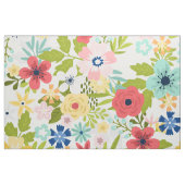 Farbiges botanisches Muster Stoff (Fat Quarter (45,7 x 55,9 cm))