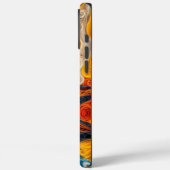 Farbiges brasilianisches Terrier Portrait Case-Mate iPhone Hülle (Rückseite / Links)