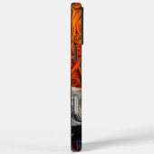 Farbiges brasilianisches Terrier Portrait Case-Mate iPhone Hülle (Rückseite / Rechts)