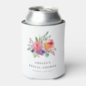 Farbiges Brautparty für Wasserfarben Dosenkühler (Kanne Vorderseite)