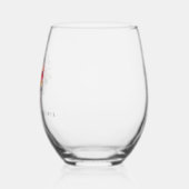 Farbiges Brautparty für Wasserfarben Weinglas Ohne Stiel (Links)