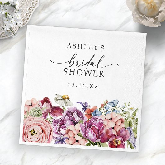 Farbiges Brautparty Serviette