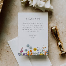 Farbiges Brautparty Vintager Wildblume