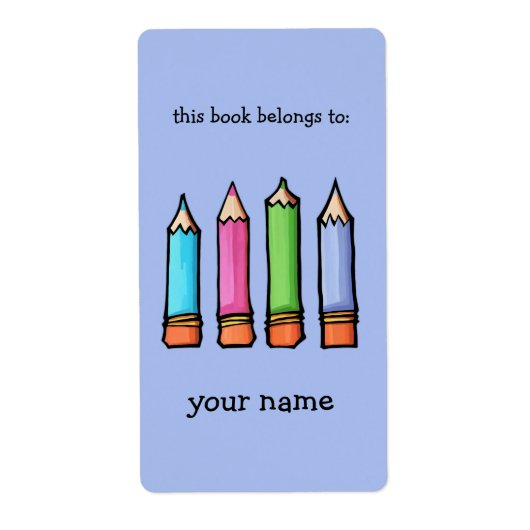 Farbiges Buchzeichen (Vorne)