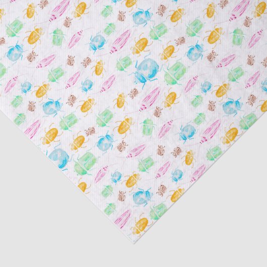 Farbiges Buggetreidepapier Seidenpapier (Ausschnitt)