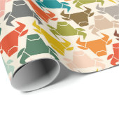 Farbiges Bullkopfpapier für die Silhouette Geschenkpapier (Rolleneckpunkt)