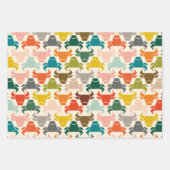 Farbiges Bullkopfpapier für die Silhouette Geschenkpapier Set (Vorderseite)