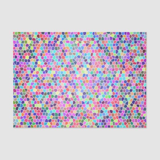 Farbiges Buntglas Seidenpapier (Vorderseite)