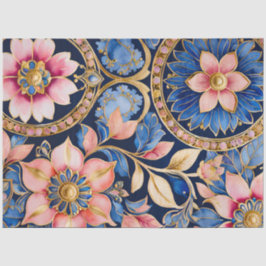 Farbiges Byzantinisches Juwel Art Tissue Seidenpapier