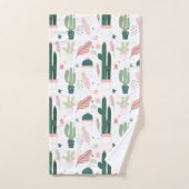 Farbiges Cactus Bath Handtuch Set (Handtuch)