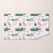Farbiges Cactus Bath Handtuch Set (Handtuch)