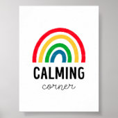 Farbiges Calming Corner Poster (Vorne)