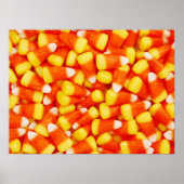 Farbiges Candy Corn Poster (Vorne)