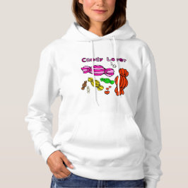 Farbiges Candy Lover Design | Niedliche süße Lecke Hoodie
