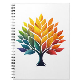 Farbiges Canopy-Notebook Notizblock