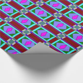 Farbiges Chaos 18 Geschenkpapier (Ecke)