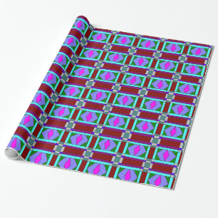 Farbiges Chaos 18 Geschenkpapier