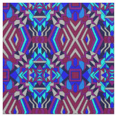 Farbiges Chaos 34 Stoff (Nahaufnahme)