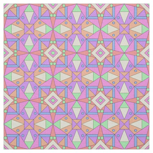 Farbiges Chaos 37 Stoff (Muster)