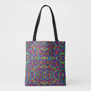 Farbiges Chaos 3 Tasche