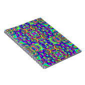 Farbiges Chaos 5 Notizblock (Rechte Seite)