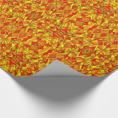 Farbiges Chaos 7 Geschenkpapier (Ecke)