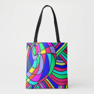 Farbiges Chaos Tasche