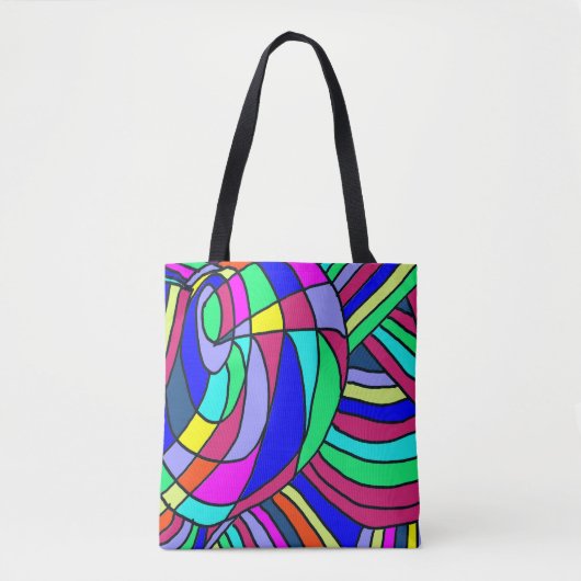 Farbiges Chaos Tasche (Vorderseite)