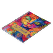 Farbiges Chat-Notebook Notizblock (Linke Seite)