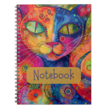 Farbiges Chat-Notebook