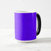 Farbiges Chevron-Muster Absolventen-Kaffeetasse Verwandlungstasse (VorderseiteRechts)
