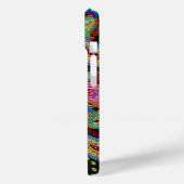 Farbiges Chic Hübsch Paisley Blumenmuster Case-Mate iPhone Hülle (Rückseite / Links)