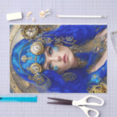 Farbiges Chic Steampunk Tissue Paper Seidenpapier (Handwerk)