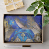 Farbiges Chic Steampunk Tissue Paper Seidenpapier (Geschenk)