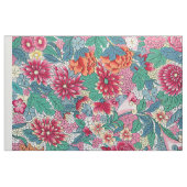 Farbiges chinesisches Blumenmuster Stoff (Fat Quarter (45,7 x 55,9 cm))