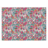 Farbiges chinesisches Blumenmuster Tischdecke (Vorderseite (Horizontal))